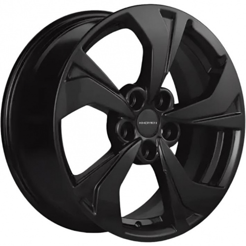 Khomen KHW 1724 7x17 5*110 ET46 DIA63.3 Black Литой