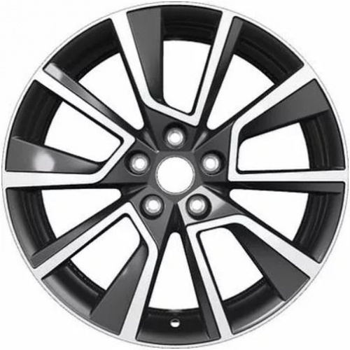 Khomen KHW 1802 7x18 5*108 ET33 DIA60.1 Gray-FP Литой