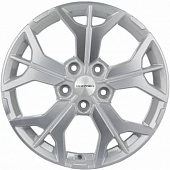 Khomen KHW 1715 7x17 5*112 ET54 DIA57.1 F-Silver-FP Литой