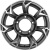 Khomen KHW 1505 5.5x15 5*139.7 ET5 DIA98.5 Gray-FP Литой Khomen KHW 1505 5.5x15 5*139.7 ET5 DIA98.5 Gray-FP Литой