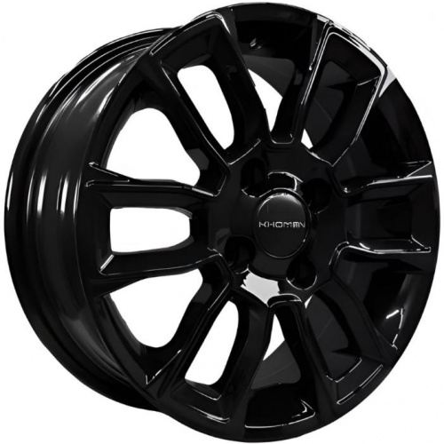 Khomen KHW 1406 5.5x14 4*98 ET35 DIA58.6 Black Литой