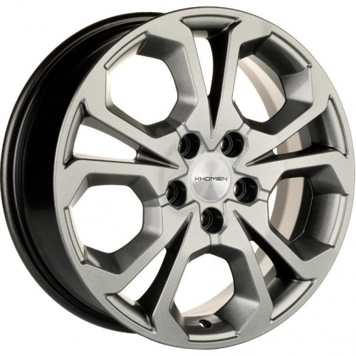 Khomen KHW 1711 6.5x17 5*114.3 ET40 DIA64.1 Gray Литой