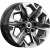K&K Тейт 7.5x17 6*139.7 ET36 DIA100.1 Алмаз черный Литой