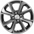 Khomen KHW 1501 6x15 4*100 ET46 DIA54.1 Black Литой