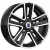 K&K Арена 6.5x16 5*139.7 ET40 DIA98 Дарк платинум Литой
