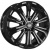 Khomen KHW 1610 6.5x16 5*110 ET45 DIA67.1 Black Литой Khomen KHW 1610 6.5x16 5*110 ET45 DIA67.1 Black Литой
