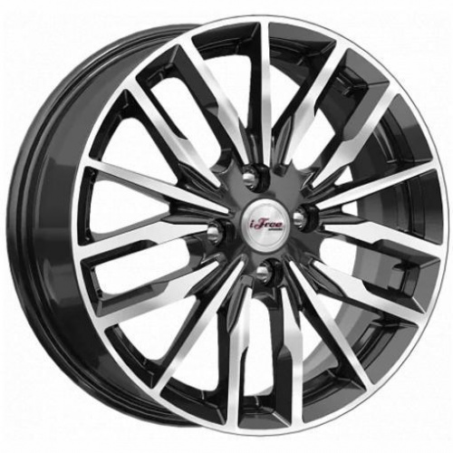 iFree Миконос 6x16 4*100 ET41 DIA60.1 Блэк Джек Литой