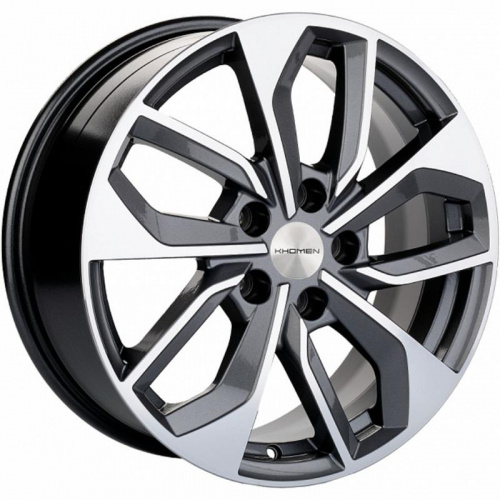 Khomen KHW 1703 7x17 5*114.3 ET45 DIA67.1 Gray-FP Литой